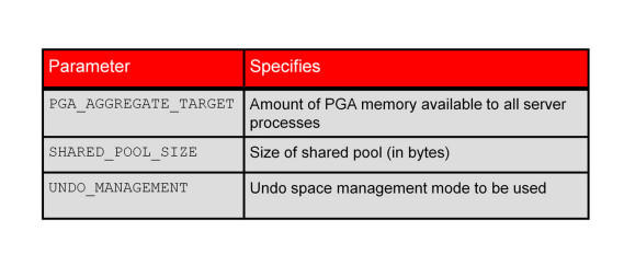 Oracle database - type of initialization parameter