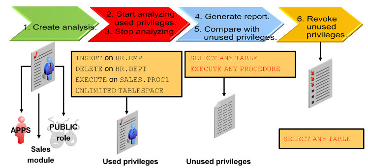 Role Privilege oracle database