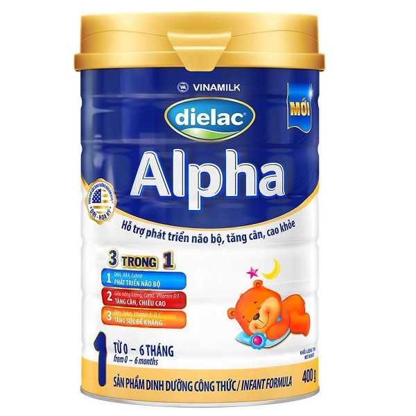 Sữa bột Vinamilk Dielac Alpha