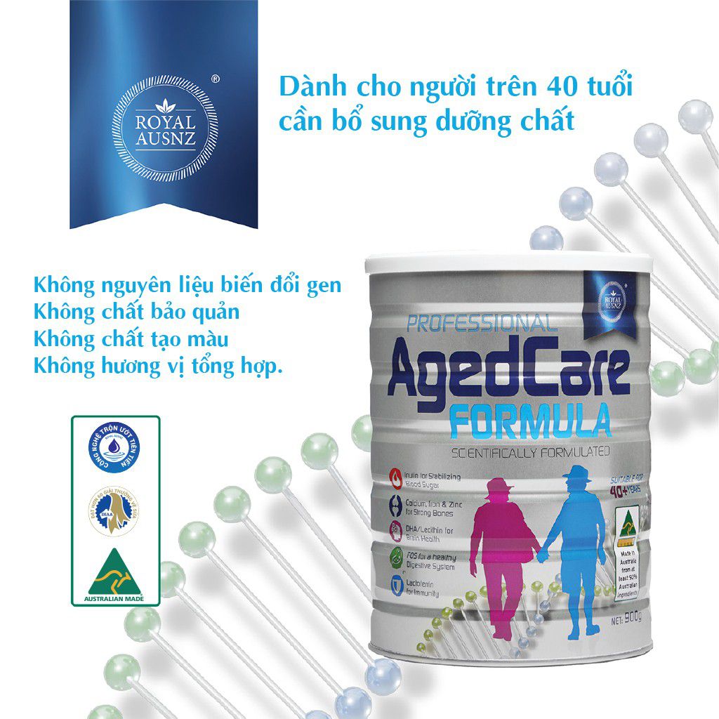 Top 10 sữa cho người già tốt nhất 2023- Royal Ausnz Aged Care Formula