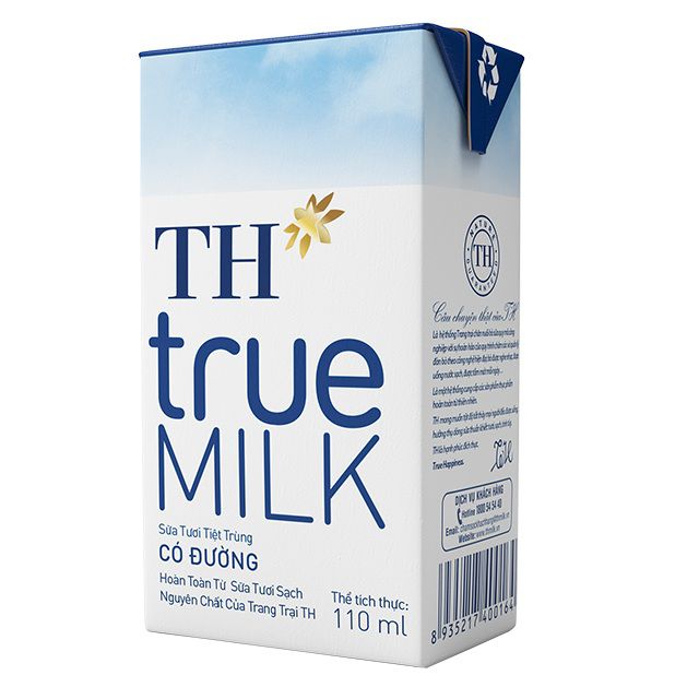 Sữa tươi TH True Milk - Top 15 thương hiệu sữa nổi tiếng tốt nhất cho bé