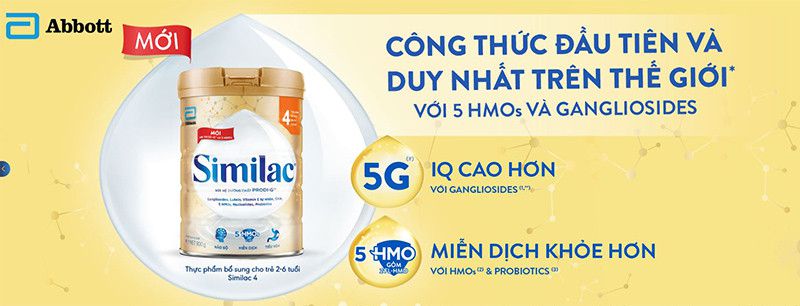 Công thức sữa Similac đa dạng - Phù hợp với mọi đối tượng