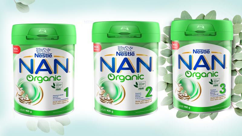 Top 6 sữa hưu cơ dành cho bé - NAN ORGANIC